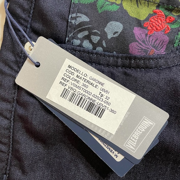 Vilebrequin bermuda shorts with turtle lining - Picture 3 of 7